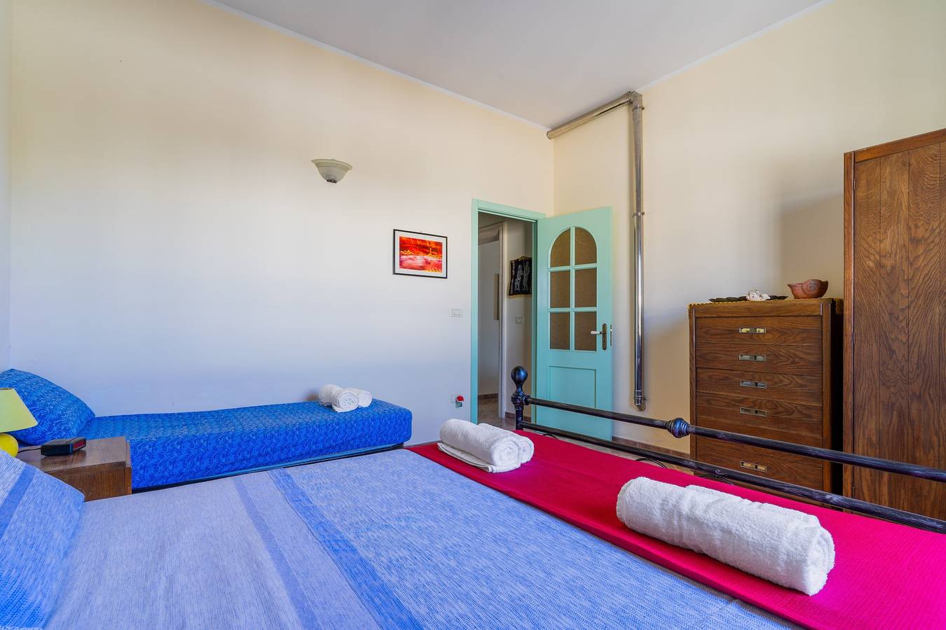 Villa 'Wanda' con accesso diretto alla spiaggia e aria condizionata in Scala di Furno, Porto Cesareo