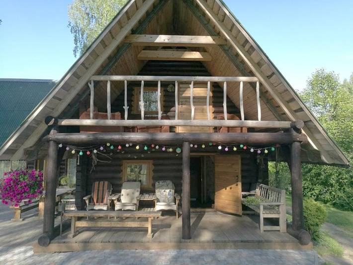 Hus för 40 Personer, med utsikt samt terass och sjöutsikt och bastu, med husdjur - 1