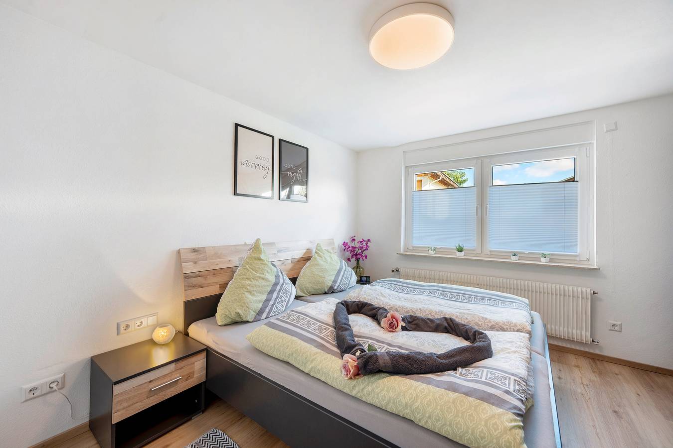 Ganze Wohnung, Ferienwohnung Schäfer mit gemeinsamer Terrasse, Gemeinschaftsgarten und Wlan in Freudenstadt, Mittlerer Schwarzwald