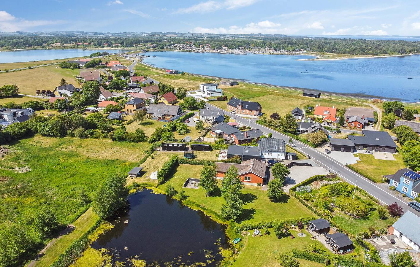 Ferienhaus für 6 Personen mit Seeblick in Limfjord in Westjütland
