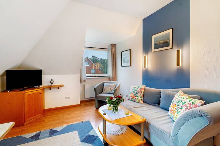 Ganze Wohnung, Apartment 'Tanga' mit Gemeinschaftsgarten und WLAN in Nordfriesische Inseln (Schleswig-Holstein) (Schleswig-Holstein), Wittdün