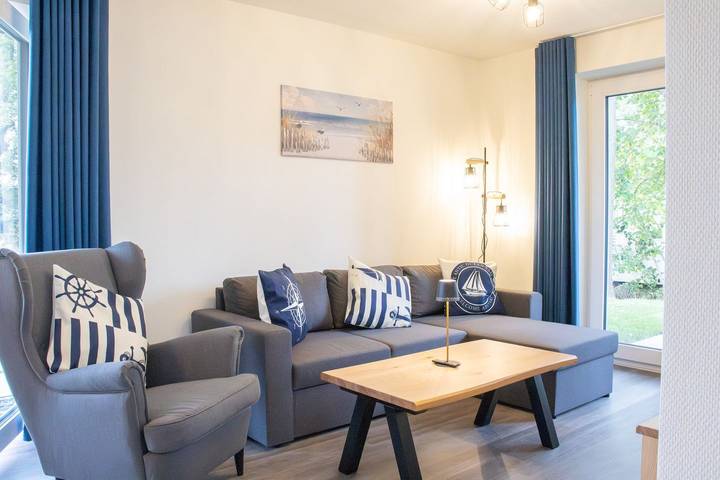 Ferienwohnung für 5 Personen, mit Sauna und Garten in Tossens