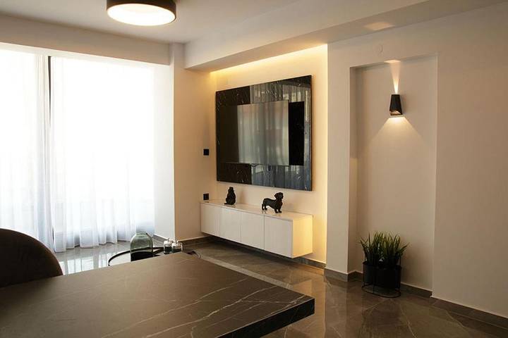 Appartement de vacances pour 4 personnes, avec Balcon ainsi que Terrasse et Vue
