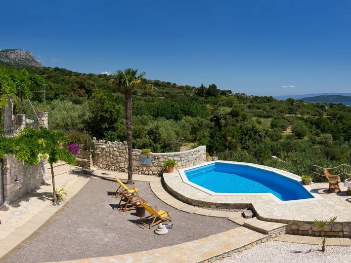 Ferienhaus für 4 Personen, mit Pool und Garten in Kaštela - 4