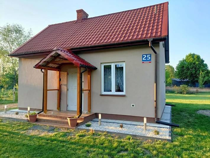 Domek letniskowy dla 4 osób, z Taras i Ogród oraz Widok w Mazowsze