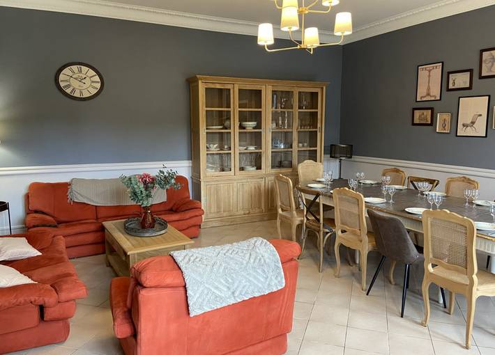 Gîte pour 12 personnes, avec jacuzzi ainsi que terrasse et jardin dans la Sarthe - 3