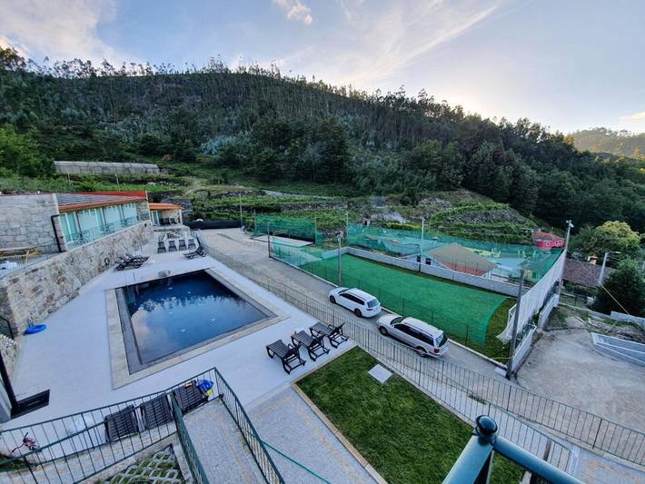 Apartahotel para 3 personas, con jardín y vistas al lago además de vistas y piscina en Región Norte (Portugal)