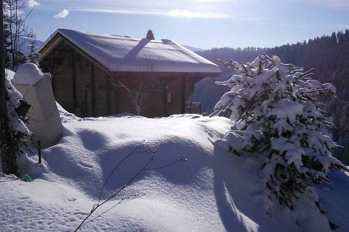 Chalet pour 6 personnes, avec Balcon et Jardin à Saint-Nicolas-la-Chapelle