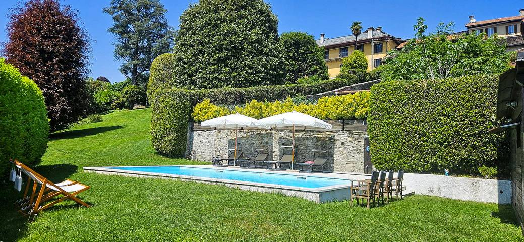 Ferienhaus für 6 Personen, mit Seeblick und Pool sowie Garten und Terrasse in Lago Maggiore (Piemont) - 2