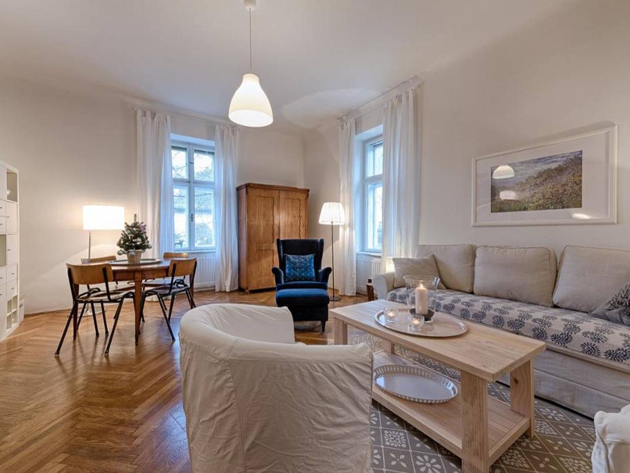 Ganze Wohnung, Ferienwohnungen Landhaus Blauer Spatz - Studio-Apartment Top 4 mit Raxblick in Reichenau an der Rax, Wiener Alpen