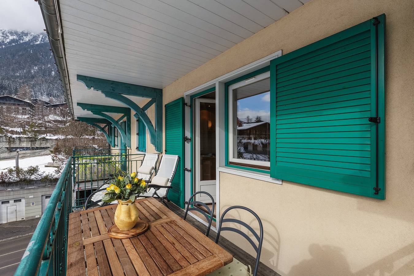 Appartement entier, Jardins d'Androsace 3eme / in Center of Chamonix, Balcony & Parking in Brevent-Flegere, Chamonix-Mont-Blanc