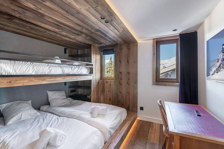 Ganze Wohnung, Ski-in/Ski-out Apartment mit Parkplatz in Courchevel in Saint-Bon-Tarentaise, Courchevel