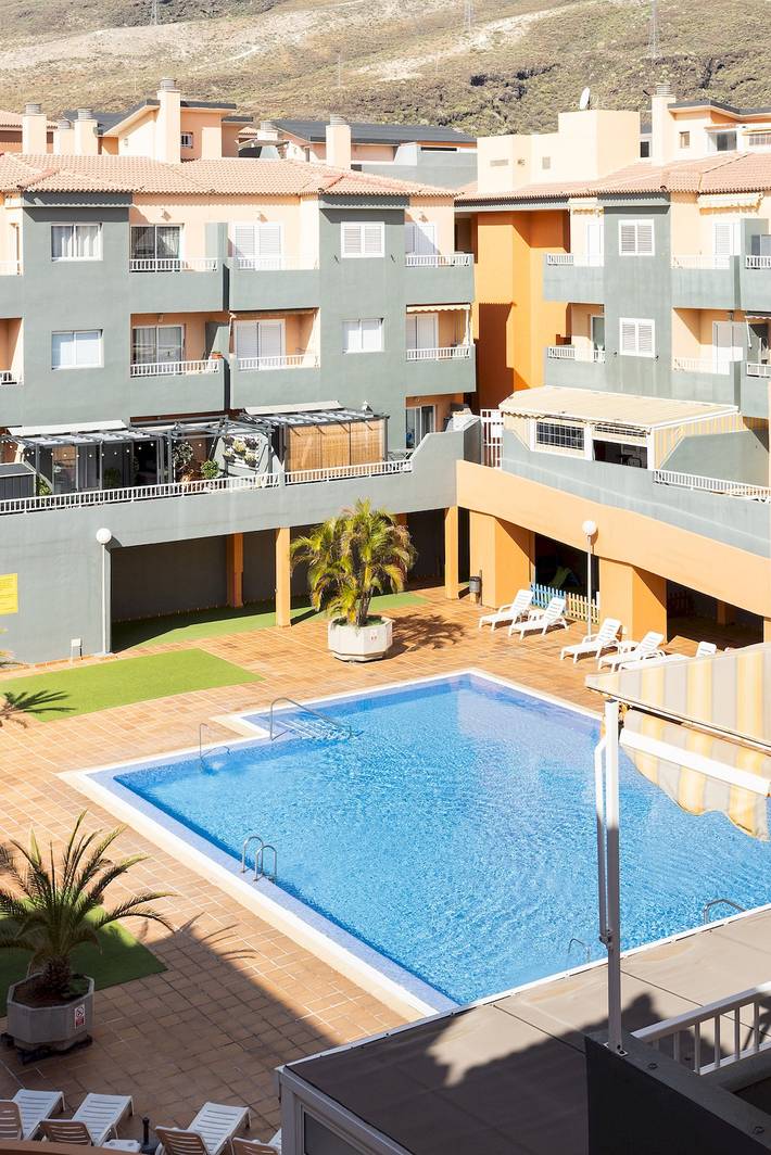 Apartamento para 3 personas, con terraza y piscina en Puertito de Güímar