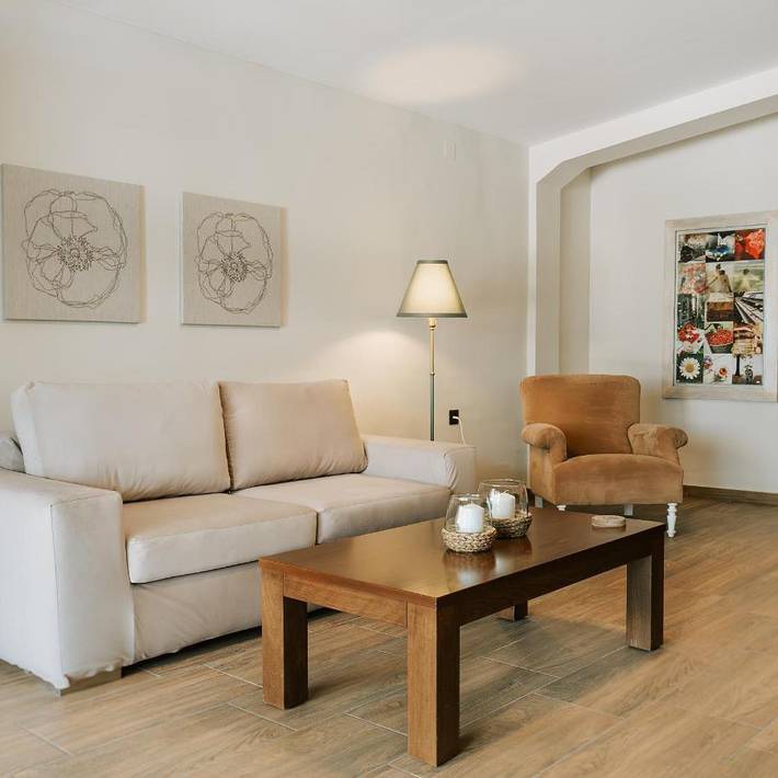 Apartament wakacyjny dla 4 osób, z widok i basen oraz balkon, Dla rodziny w Janina regionalna Preweza