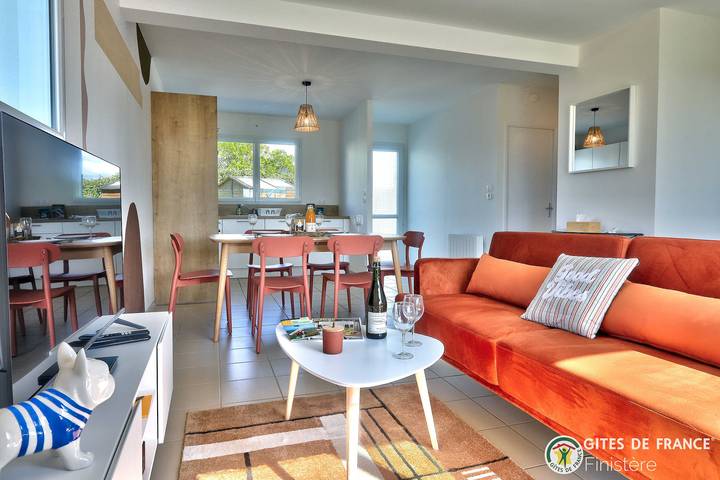 Gîte for 4 people, with garden and terrace - 1