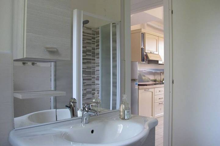 Schöne Wohnung in einem Ferienhaus für 4 Personen mit  W-Lan, Klimaanlage, TV und Terrasse in Comacchio, Ferrara Provinz