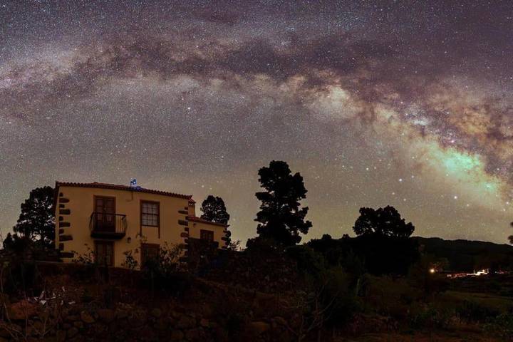 Casa rural para 3 personas, con vistas y jardín en Garafía