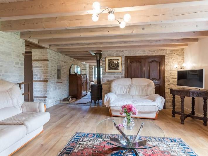 Casa rural en el Valle, jardín privado, capacidad para 6 pers. in Saint-Sulpice (Haute-Saône), Alto Saona