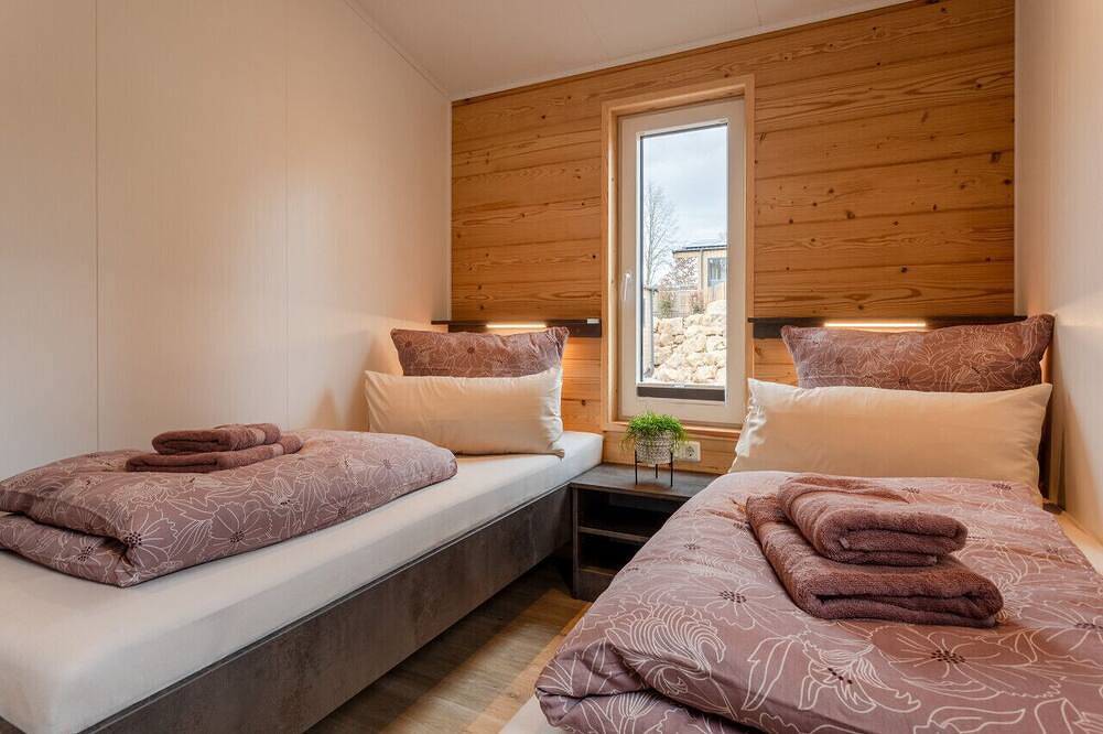 Chalet Bachwies I Terrasse I Seeblick I Wandern in Hillesheim, Vulkaneifel