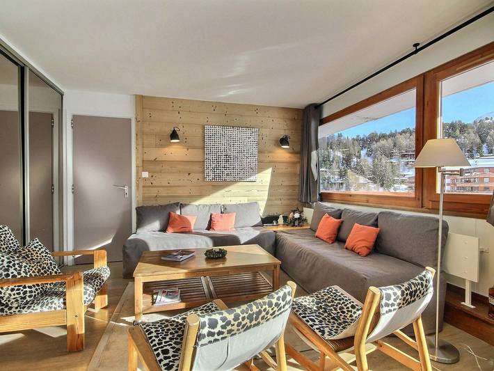 Gîte pour 8 personnes, avec Balcon à Mâcot-la-Plagne
