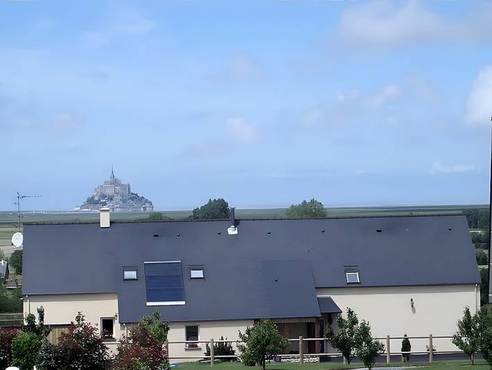 Ferienhaus 'Gîte Le Moulin De La Butte' mit privater Terrasse, Garten und Wlan in Huisnes-sur-Mer, Mont-Saint-Michel-Bucht
