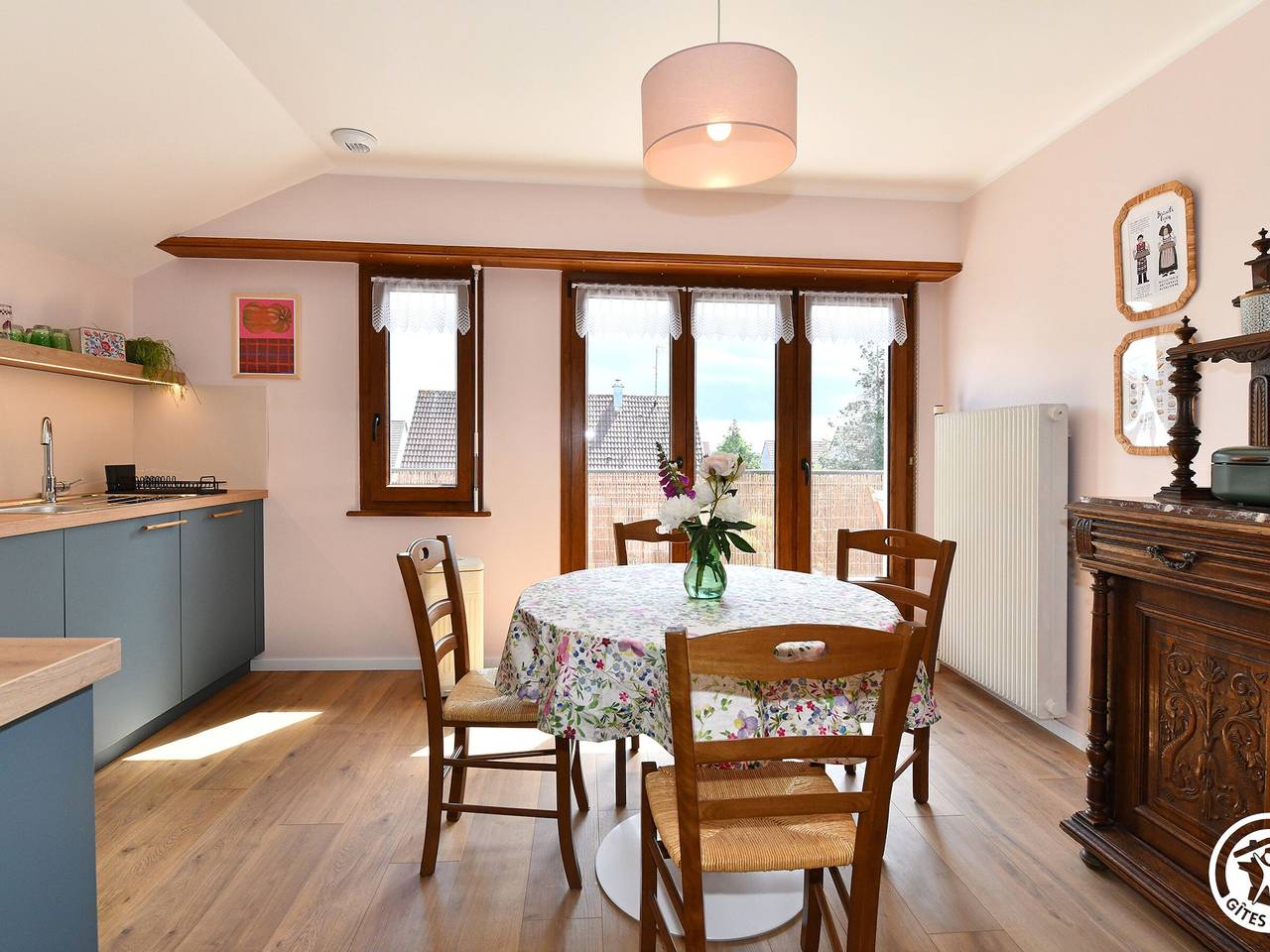 Appartement entier, Charmant gîte, balcon-terrasse calme in Wettolsheim, Parc naturel régional des Ballons des Vosges