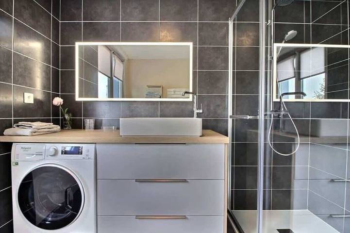 Appartement entier, La Maison Bleue - Appartement tout confort pour une escapade en bord de mer in Locmaria-Plouzané, Région de Brest