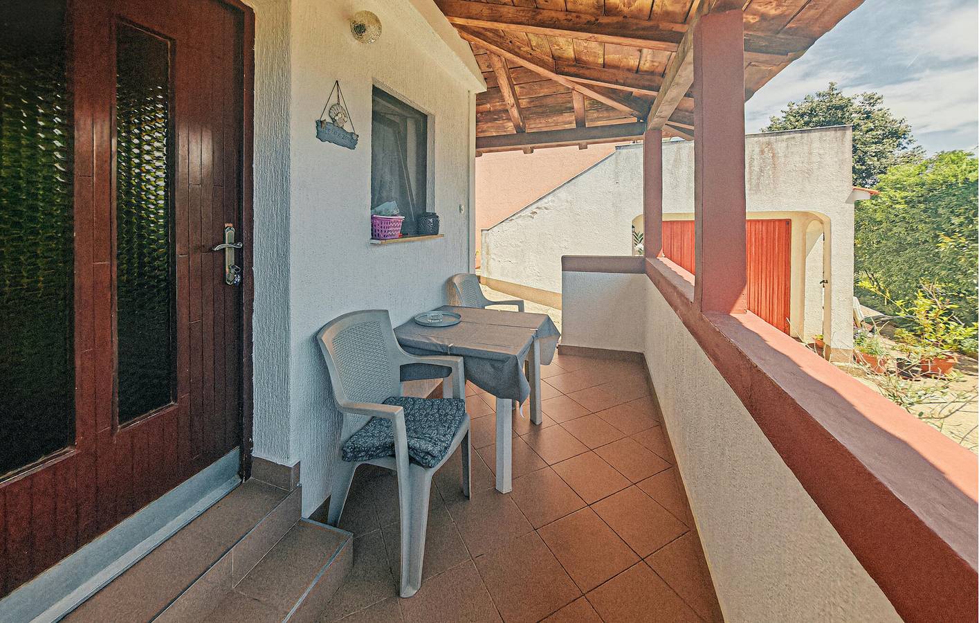 Appartement avec vue sur la mer, terrasse, Wi-Fi et parking près du centre-ville de Musalez in Mušalež, Région de Porec