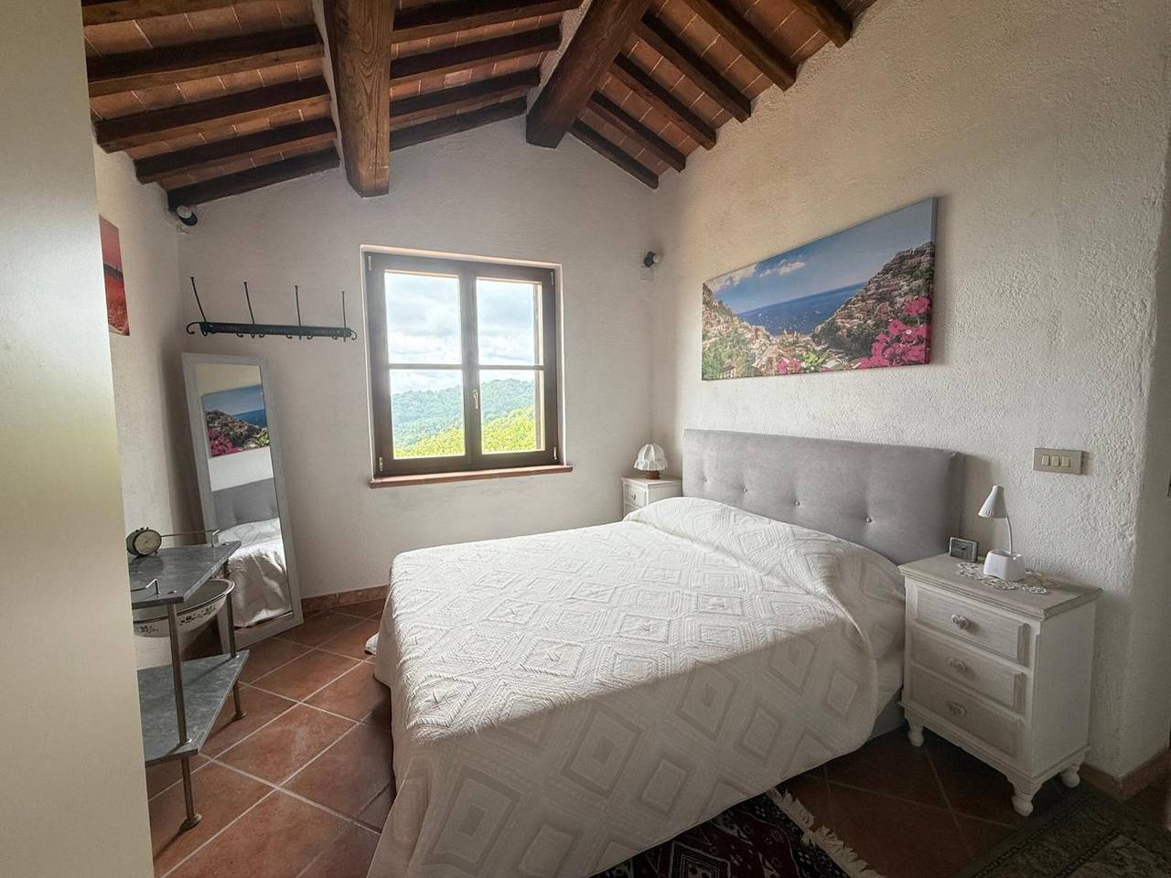 Gästehaus Podere Boschetto Moroni mit Olivenhain, Meerblick, Parkplätzen und Wlan in Massa Marittima, Grosseto Provinz