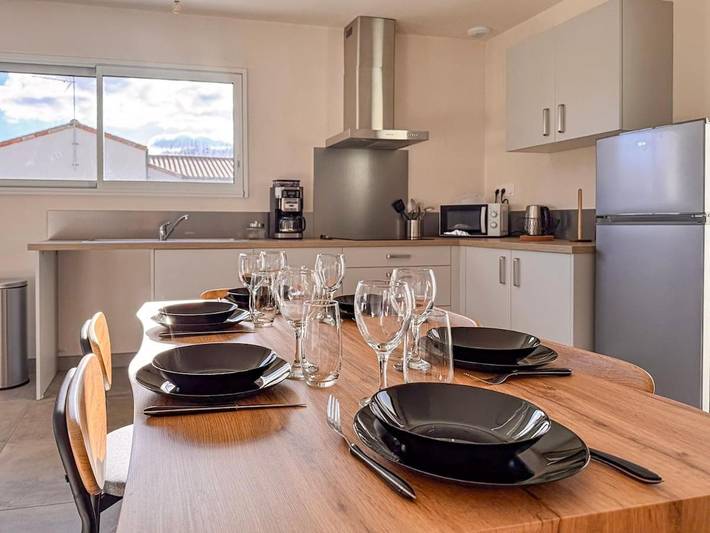 Maison de vacances pour 6 personnes, avec terrasse et jardin