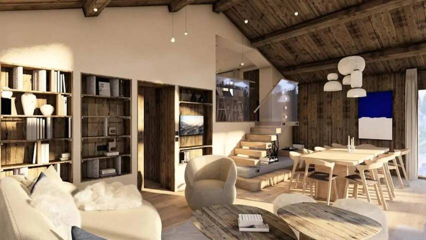 Gîte pour 14 personnes, avec Balcon dans Courchevel 1550