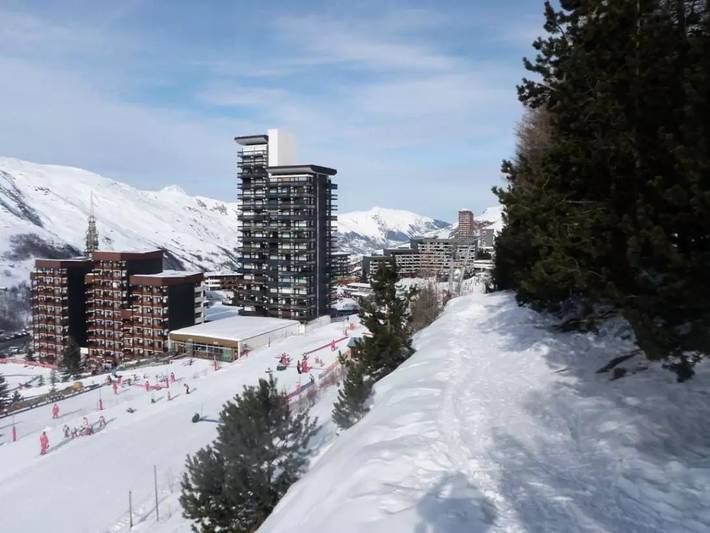 Location de vacances pour 2 personnes, avec balcon, animaux acceptés dans Les Menuires