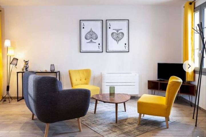 Maison de vacances pour 4 personnes, avec terrasse ainsi que sauna et jacuzzi à Casteljaloux