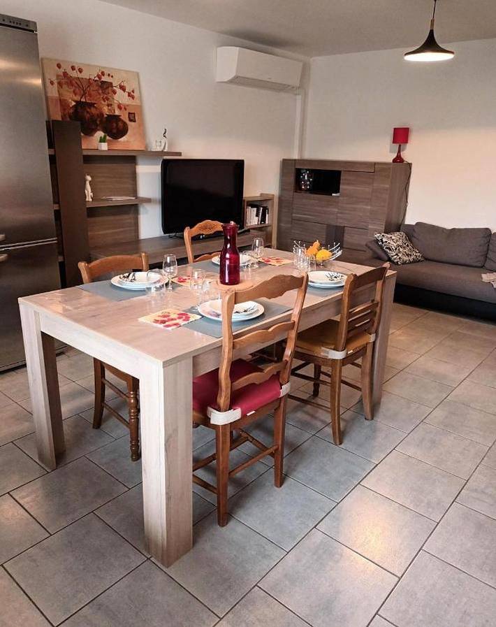 Maison de vacances pour 4 personnes, avec jardin