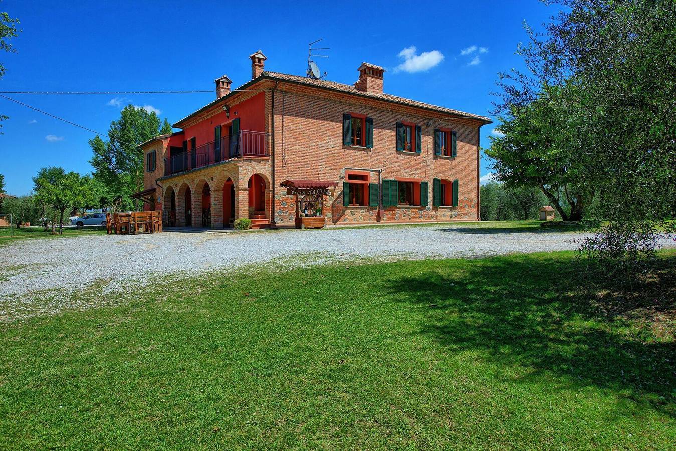 Villa für 16 Personen mit Pool in Lucignano, Chianti