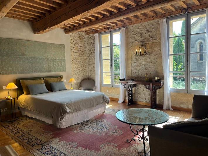 Gîte pour 2 personnes, avec piscine ainsi que balcon et vue à Collias - 3
