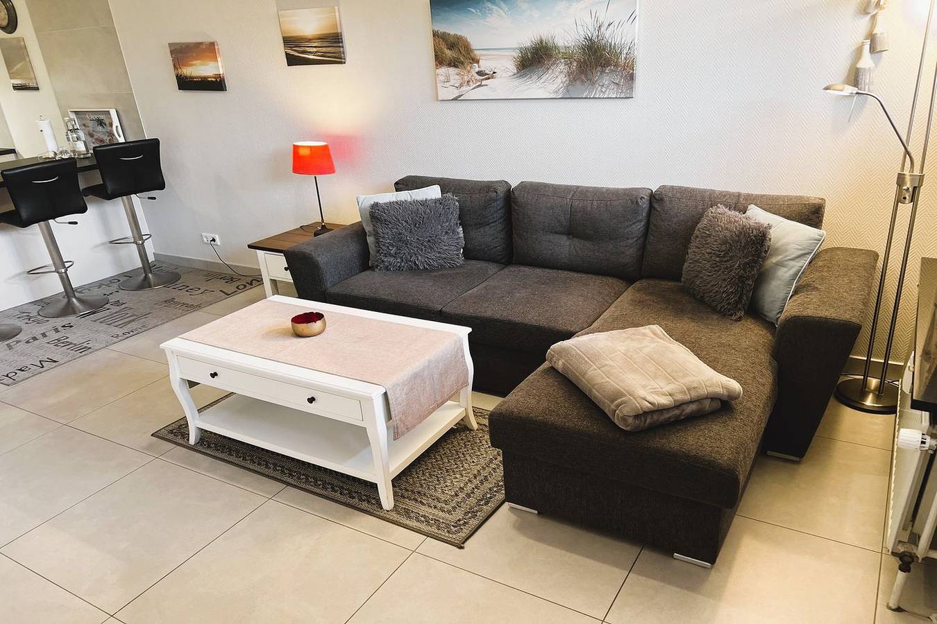 Ganze Wohnung, Modernes Ferienappartement mit Sauna und beheiztem Innen-Pool in Westerland in Westerland, Sylt (Gemeinde)
