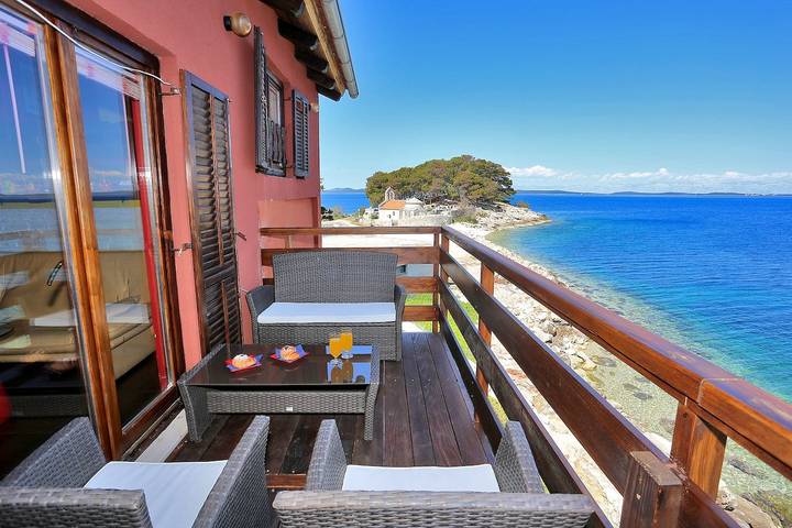 Ferienhaus für 2 Personen, mit Meerblick und Balkon/Terrasse - 1