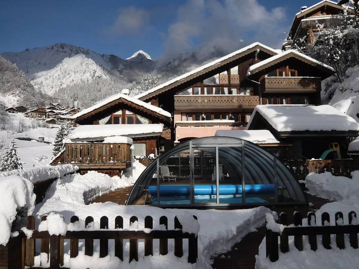 Chalet für 2 Personen, mit Balkon und Sauna in Französische Alpen - 2