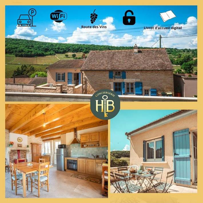 Maison de vacances pour 7 personnes, avec terrasse et vue