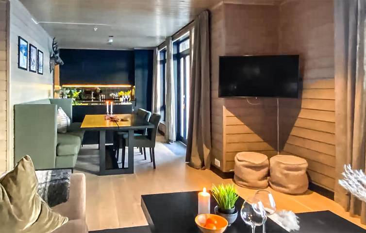 Apartamento vacacional entero, Apartamento de vacaciones para 6 personas con jardín in Norefjell, Krødsherad