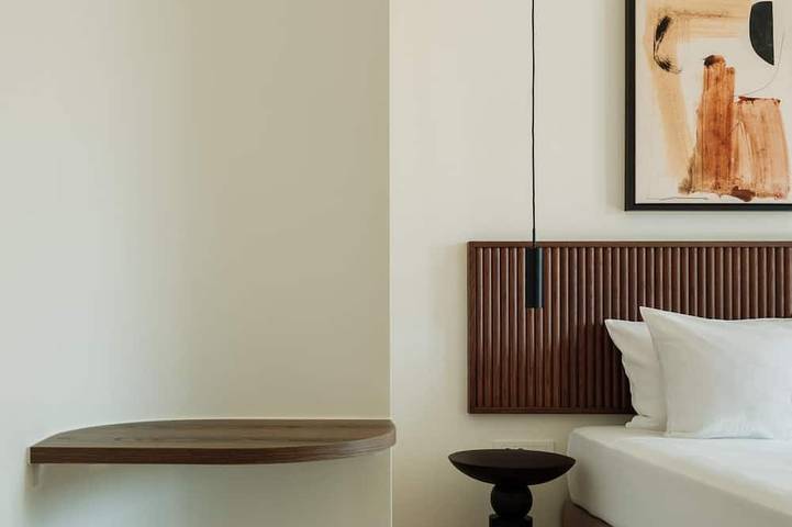 Ganze Wohnung, Linum Hill Apt Panoramic Sea View Sleeps 5 in Almyros Strand (Agios Nikolaos), Lasithi