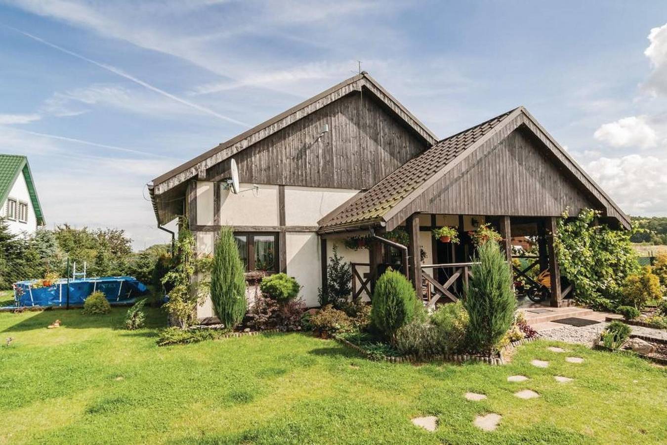 Komfortables Ferienhaus mit Garten, am See in Puddemsdorf, Jezioro Jamno