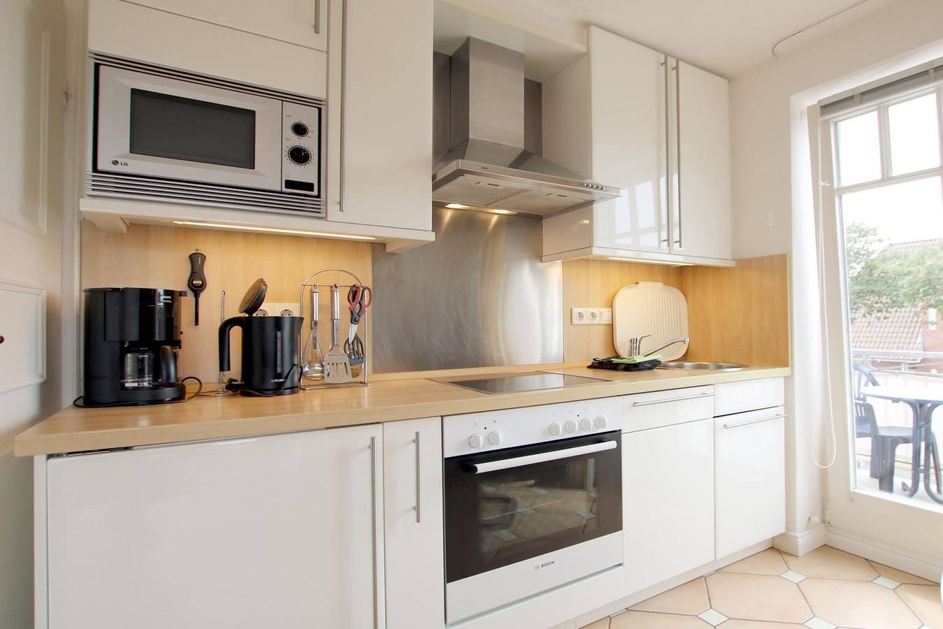 Ganze Wohnung, Ferienwohnung mit 3- Zimmern auf ca. 55m² für max. 2 Erwachsene und 2 Kinder in Wyk auf Föhr (Stadt), Wyk auf Föhr