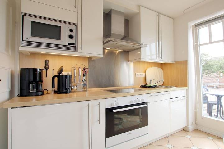 Ganze Wohnung, Ferienwohnung mit 3- Zimmern auf ca. 55m² für max. 2 Erwachsene und 2 Kinder in Wyk auf Föhr (Stadt), Wyk auf Föhr