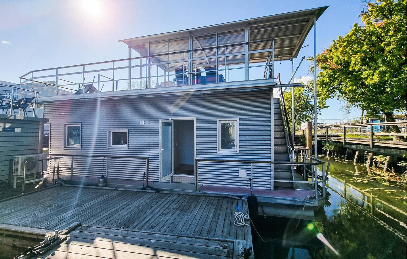 House Boat for 6 people with view in Gothenburg, Västergötland