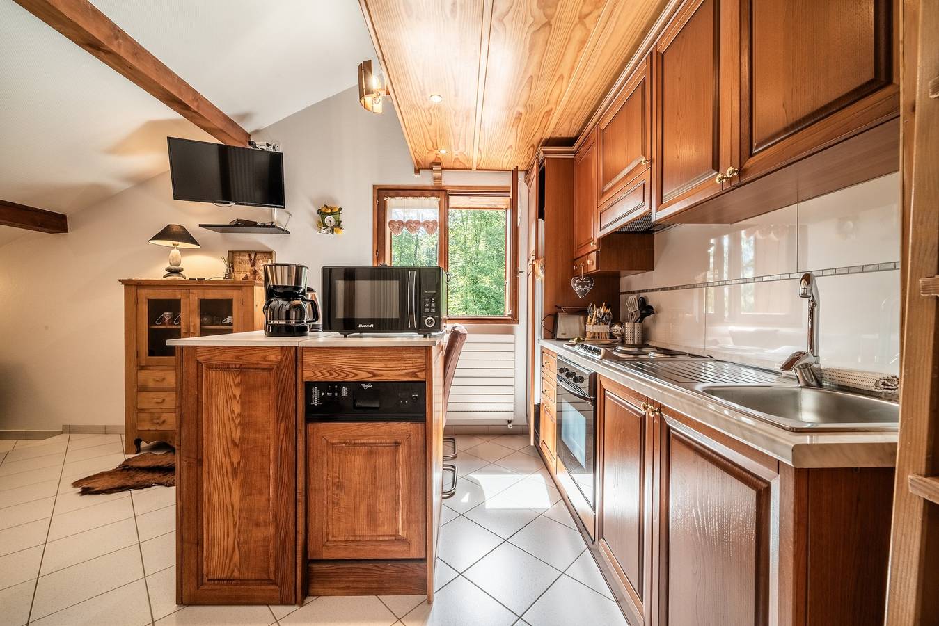 Studio entier, Studio 'Au Rêve Savoyard 7' avec vue sur la montagne, pour  4 personnes in Station de Morillon, Grand Massif