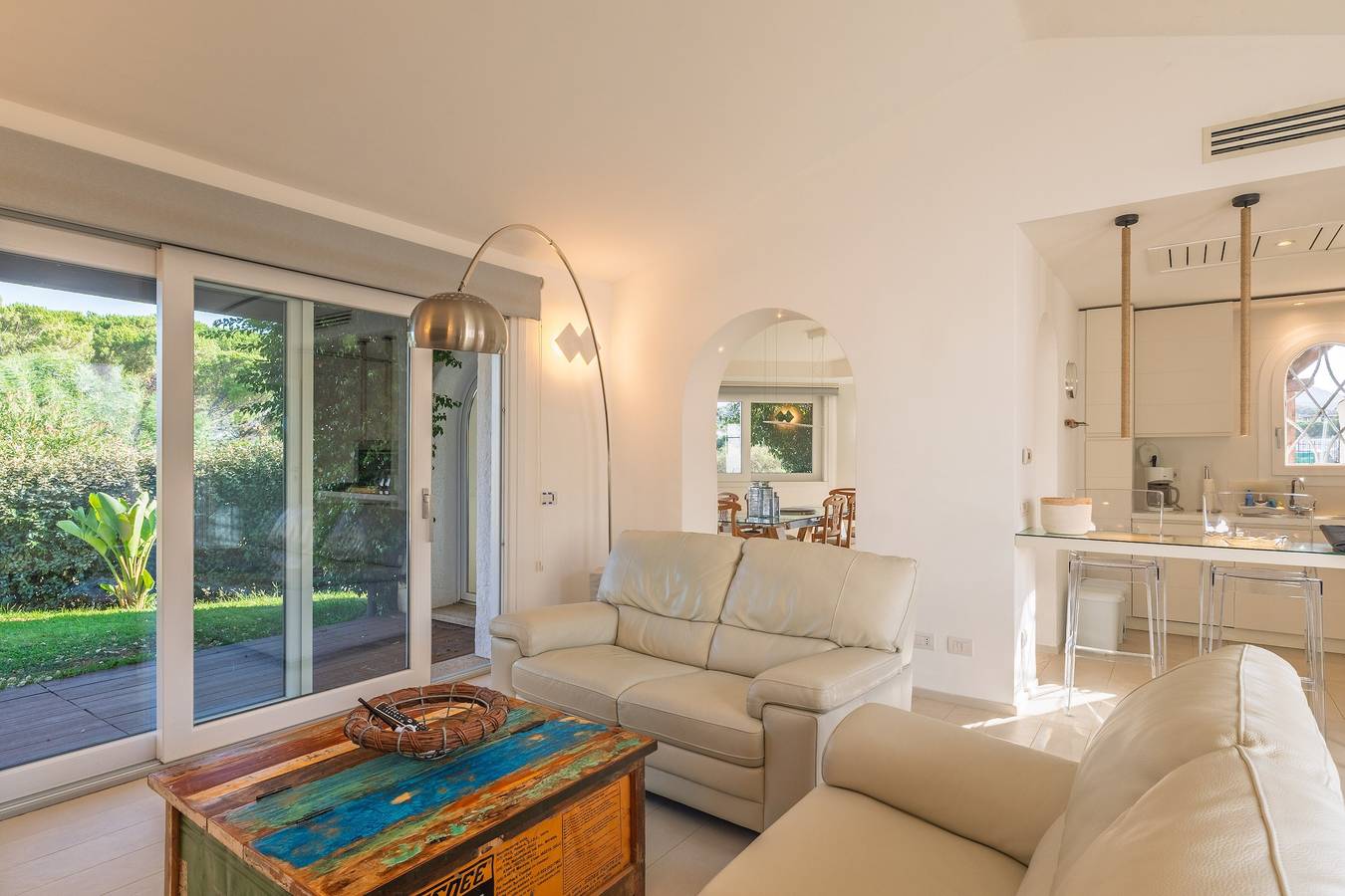 Villa 'La Conia' mit Meerblick, Wlan und Klimaanlage in Spiaggia di Laconia, Arzachena
