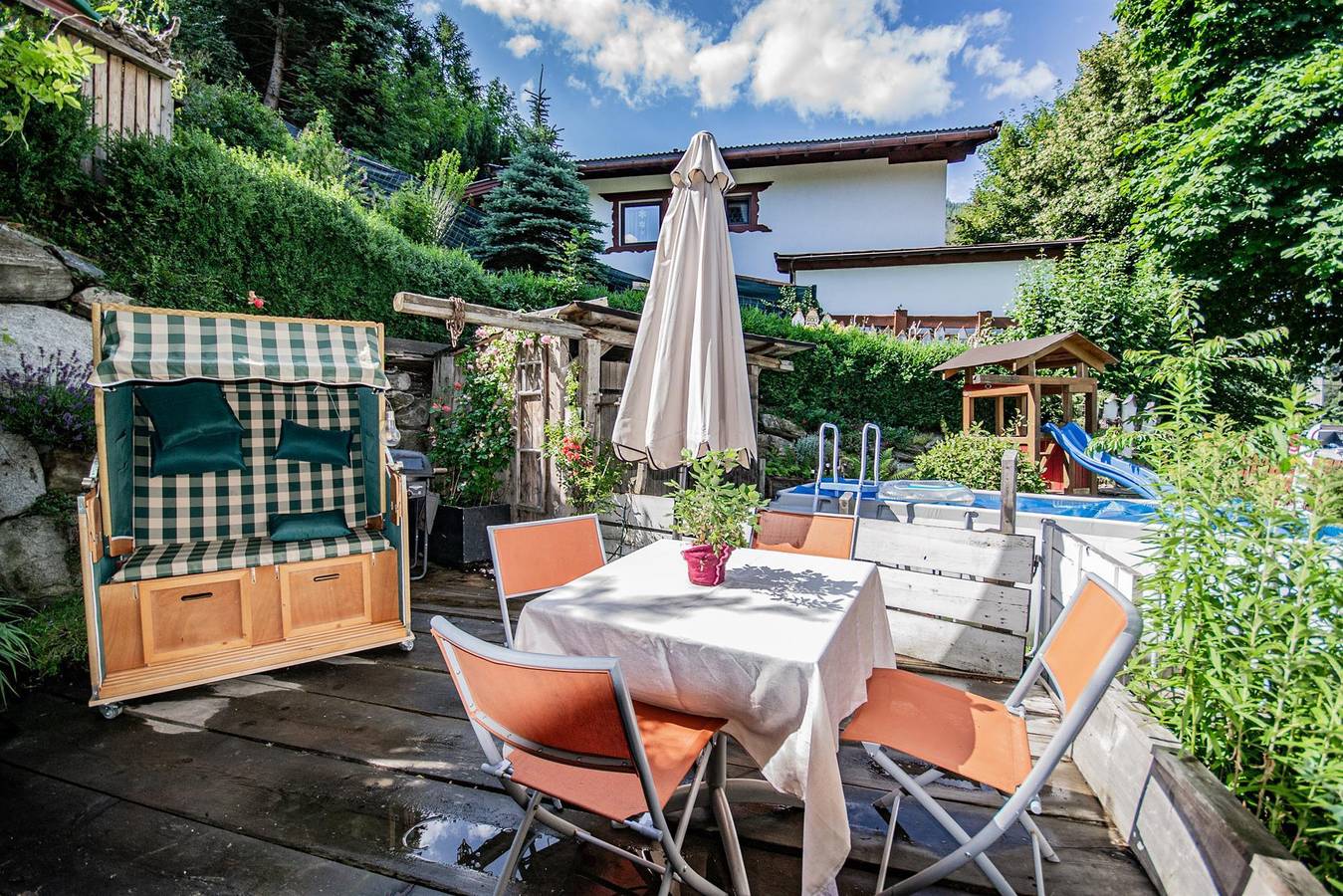 Ganze Ferienwohnung, Ferienwohnung mit Terrasse und Bergblick in Stubaier Alpen, Steinach am Brenner