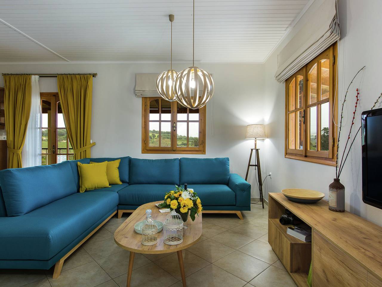 Villa in Adele mit Pool und Olivenhainblick in Rethymno und Umgebung